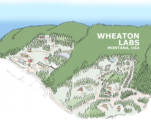 wheaton-labs-map map of wheaton labs
